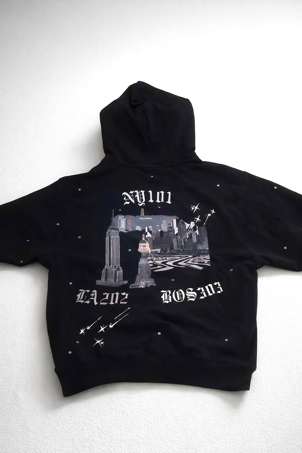 NY LA BOS HOODIE